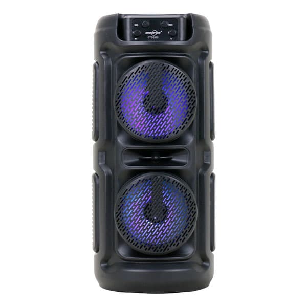 Bocina Bluetooth 4" x 2 con Luz LED