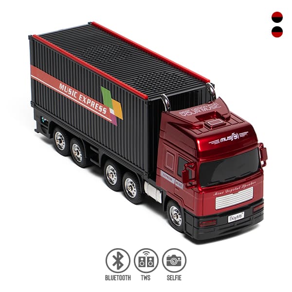Bocina Bluetooth TWS con Diseño de Tráiler
