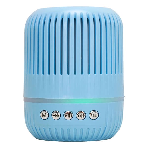 Bocina Bluetooth Portátil con Luz LED 360°